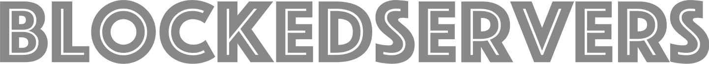 BLOCKEDSERVERS Spam Blocklist
